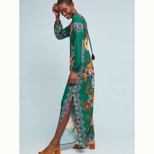 Anthropology farm rio Verdor maxi dress